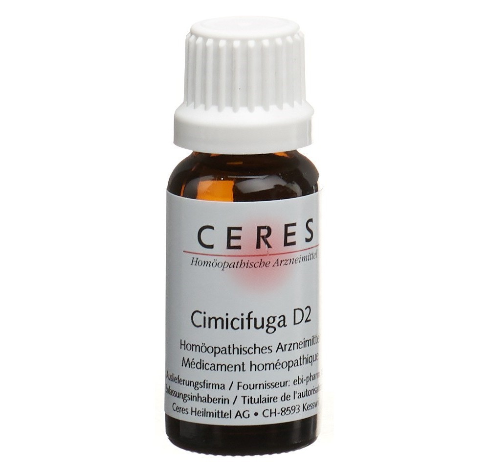 CERES cimicifuga 2 D dilution fl 20 ml