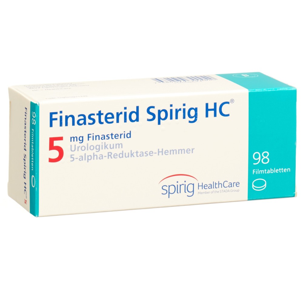 FINASTERIDE Spirig HC cpr pell 5 mg 98 pce FINASTERIDE Spirig HC cpr pell 5 mg 98 pce