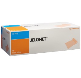 JELONET compr gaze paraffinée 15cmx2m 12 pce