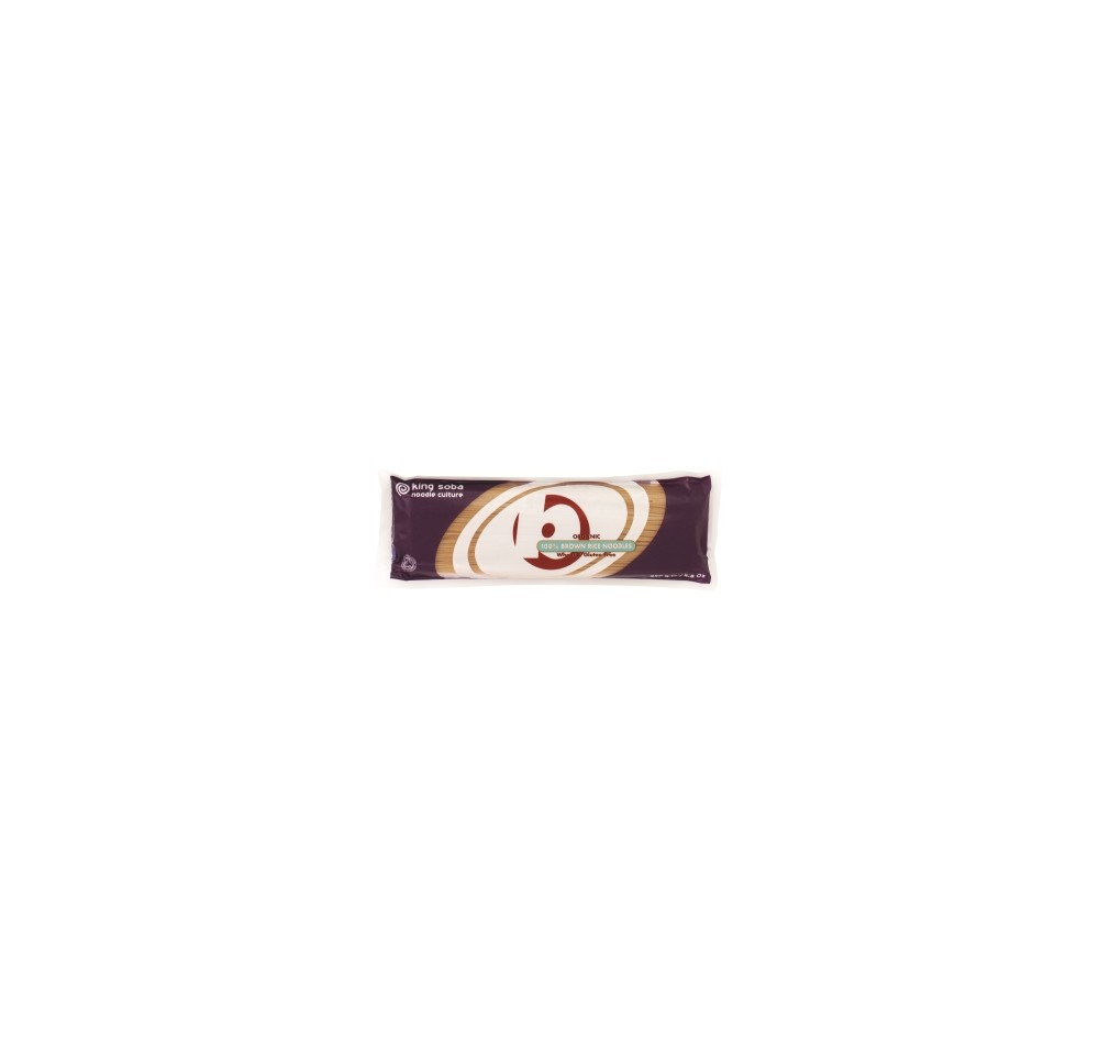 KING SOBA nouilles au riz brun s gluten bio 250 g KING SOBA nouilles au riz brun s gluten bio 250 g