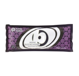 KING SOBA nouilles au riz noir s gluten bio 250 g