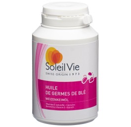 SOLEIL VIE huile germe de blé caps 700 mg 90 pce
