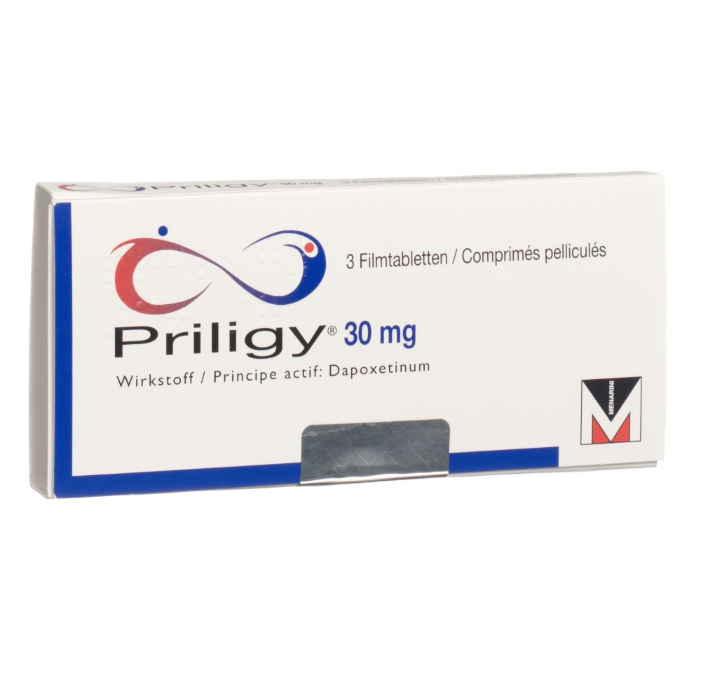 PRILIGY cpr pell 30 mg 3 pce PRILIGY cpr pell 30 mg 3 pce