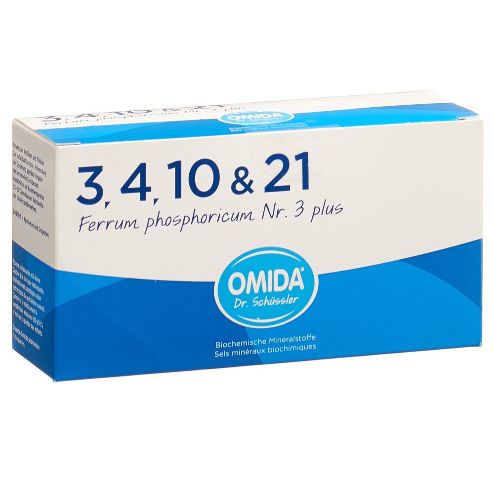 OMIDA SCHÜSSLER no3 ferr phos plus pdr sach 12 pce