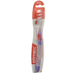 elmex PROTECTION CARIES InterX medium brosse à dents