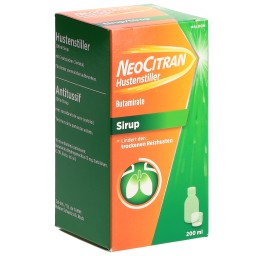 NEOCITRAN Antitussif sirop 15 mg/10ml 200 ml