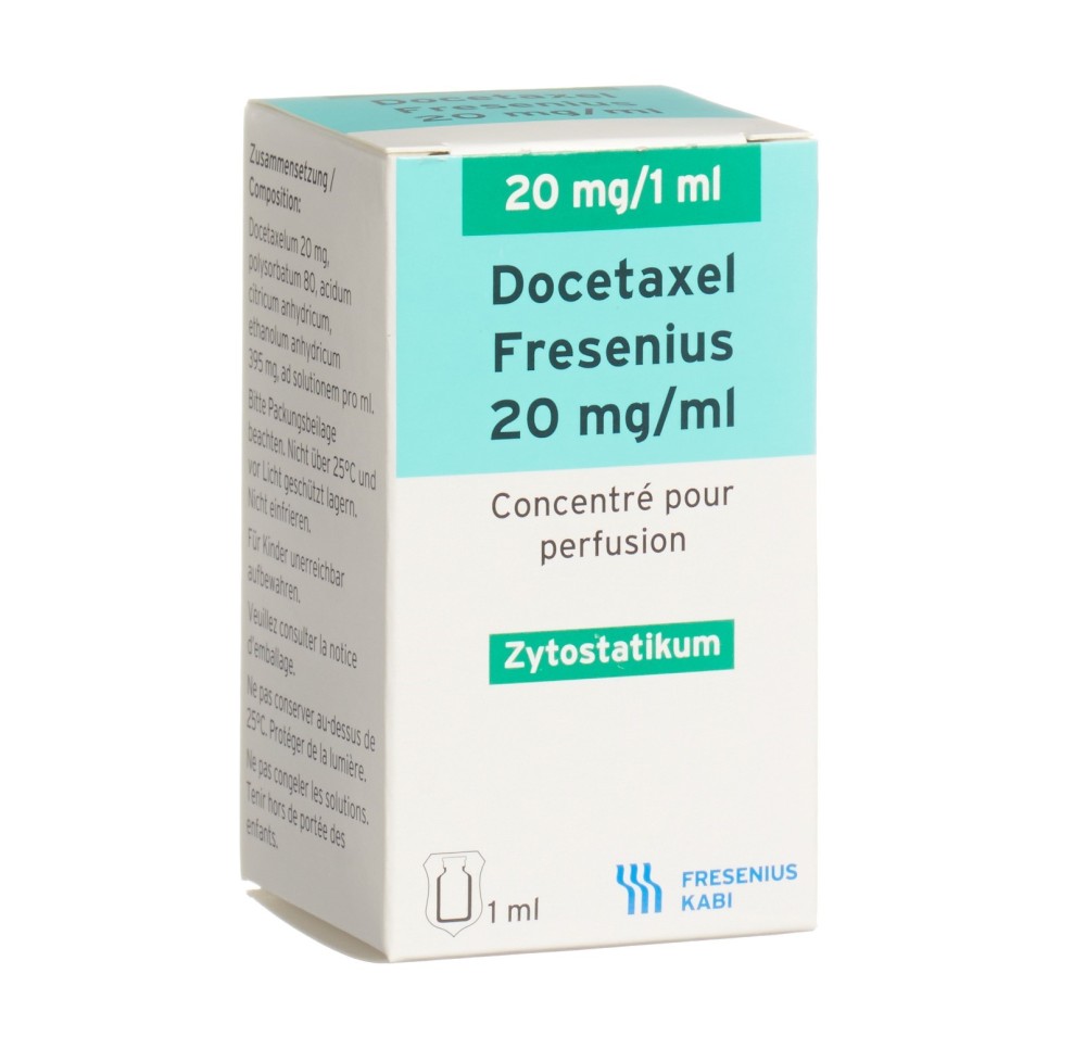 DOCETAXEL Fresenius i.v. 20 mg/ml flac