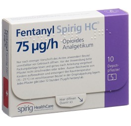 FENTANYL Spirig HC 75 mcg/h disp trans 10 pce