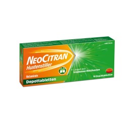 NEOCITRAN Antitussif cpr dépôt 50 mg 10 pce