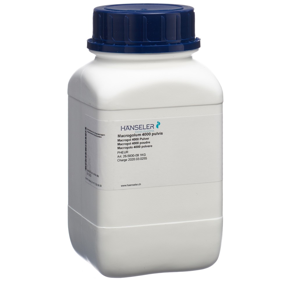 HÄNS macrogolum 4000 pulvis PhEur 1 kg