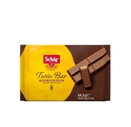 SCHÄR Twin Bar snack de choco s gluten 3 x 21.5 g