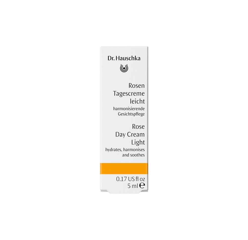 DR. HAUSCHKA Crème de jour légère à la rose 5 ml