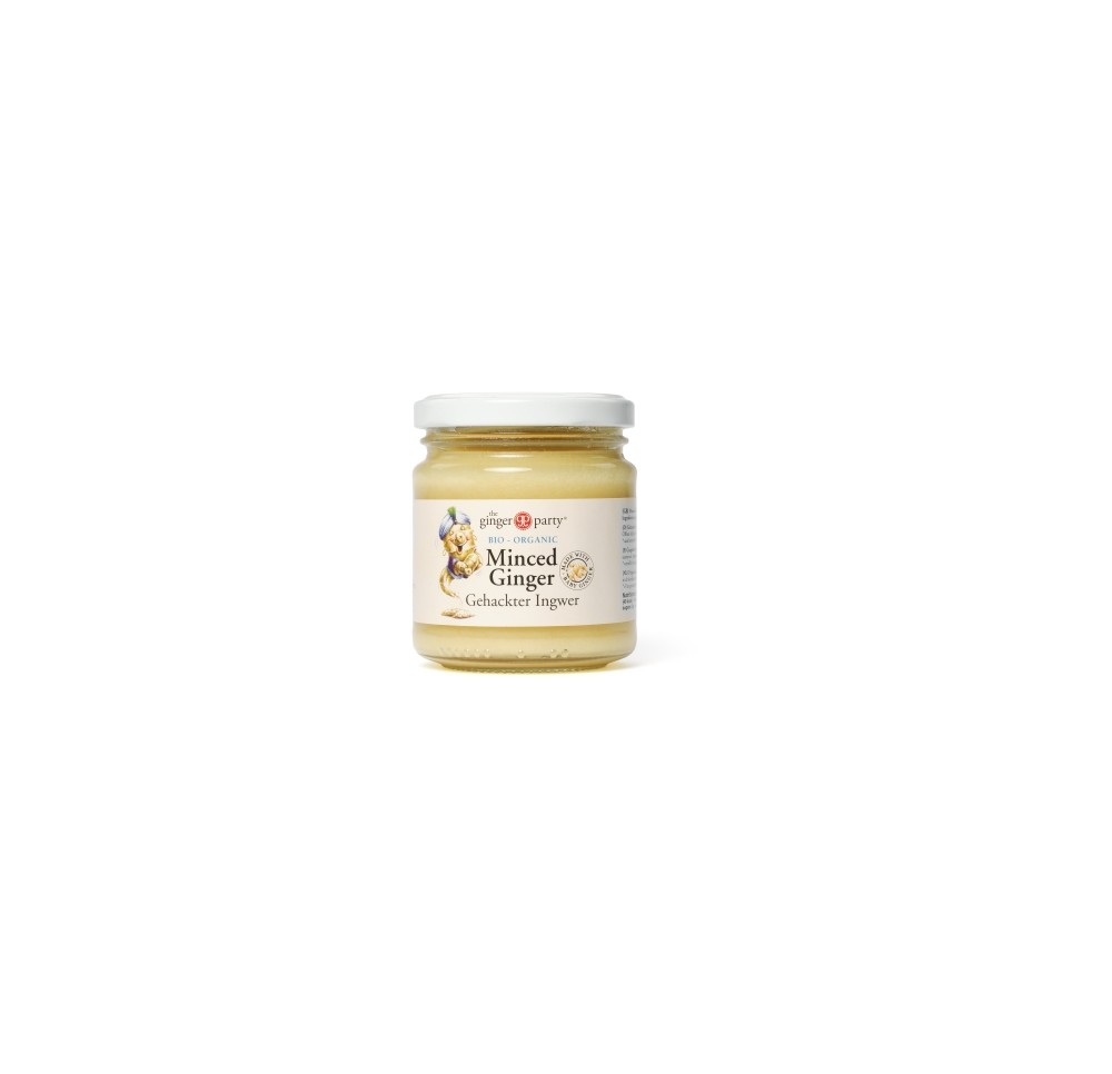 GINGER PARTY gingembre haché bio 190 g GINGER PARTY gingembre haché bio 190 g
