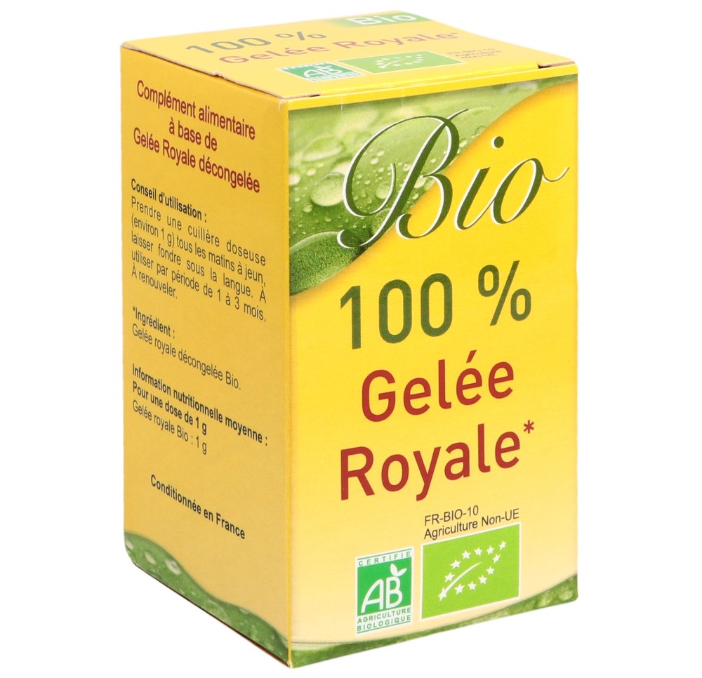 THIEMARD Gelée royale 100 % pur bio 100 g