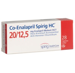 CO-ENALAPRIL Spirig HC cpr 20/12.5 mg 28 pce