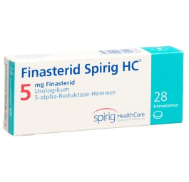 FINASTERIDE Spirig HC cpr pell 5 mg 28 pce