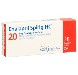 ENALAPRIL Spirig HC cpr 20 mg 28 pce