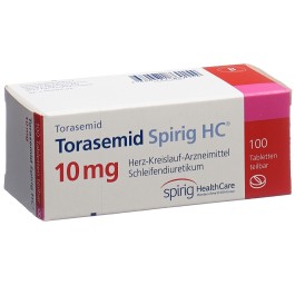 TORASEMIDE Spirig HC cpr 10 mg 100 pce