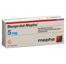 BISOPROLOL Mepha cpr 5 mg 30 pce