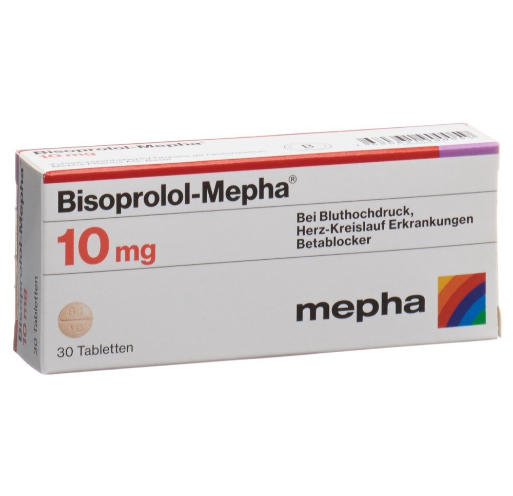 BISOPROLOL Mepha cpr 10 mg 30 pce