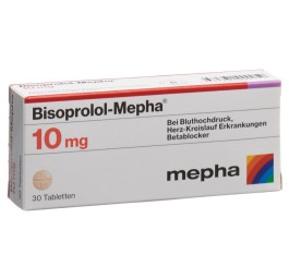 BISOPROLOL Mepha cpr 10 mg 30 pce