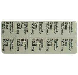 BISOPROLOL-HCT Mepha Lactab 5/12.5 mg 100 pce