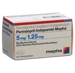 PERINDOPRIL Indapamid-Mepha 5/1.25mg bte 30 pce