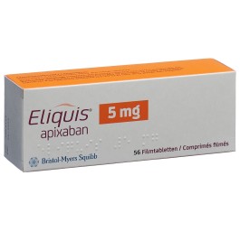 ELIQUIS cpr pell 5 mg 56 pce