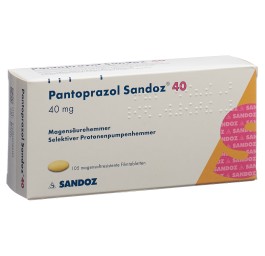 PANTOPRAZOLE Sandoz cpr pell 40 mg 105 pce