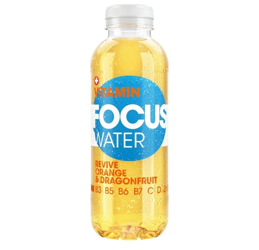 FOCUS WATER REVIVE orange-mandarine 12 x 500 ml FOCUS WATER REVIVE orange-mandarine 12 x 500 ml