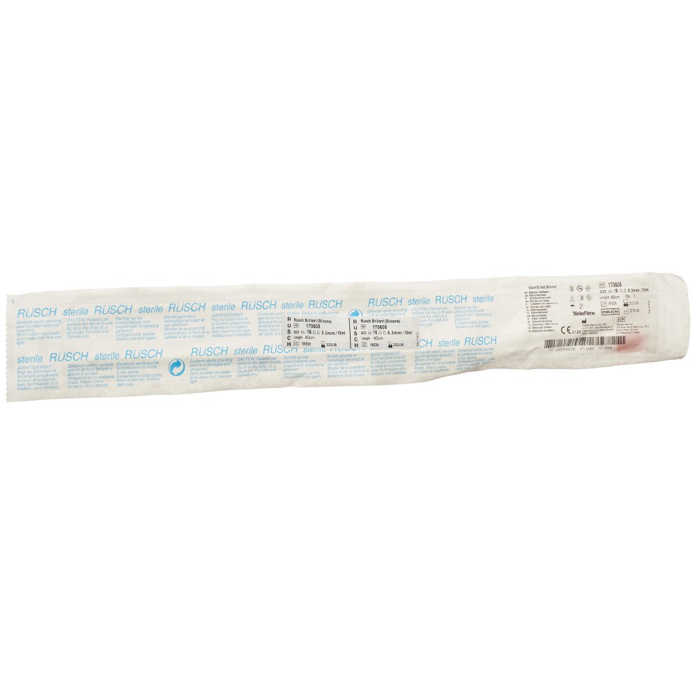 RÜSCH Brill sonde ballon CH16 40cm 10ml silic