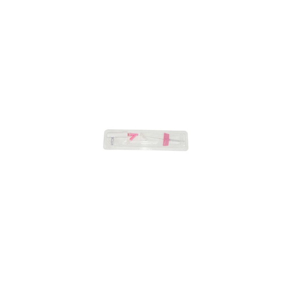 BD SAF-T-INTIMA 20G 1.1x25mm avec Y rose 25 pce