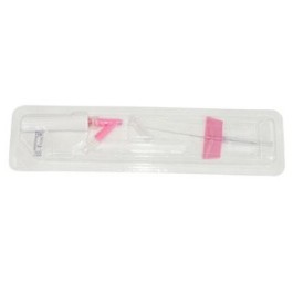 BD SAF-T-INTIMA 20G 1.1x25mm avec Y rose 25 pce