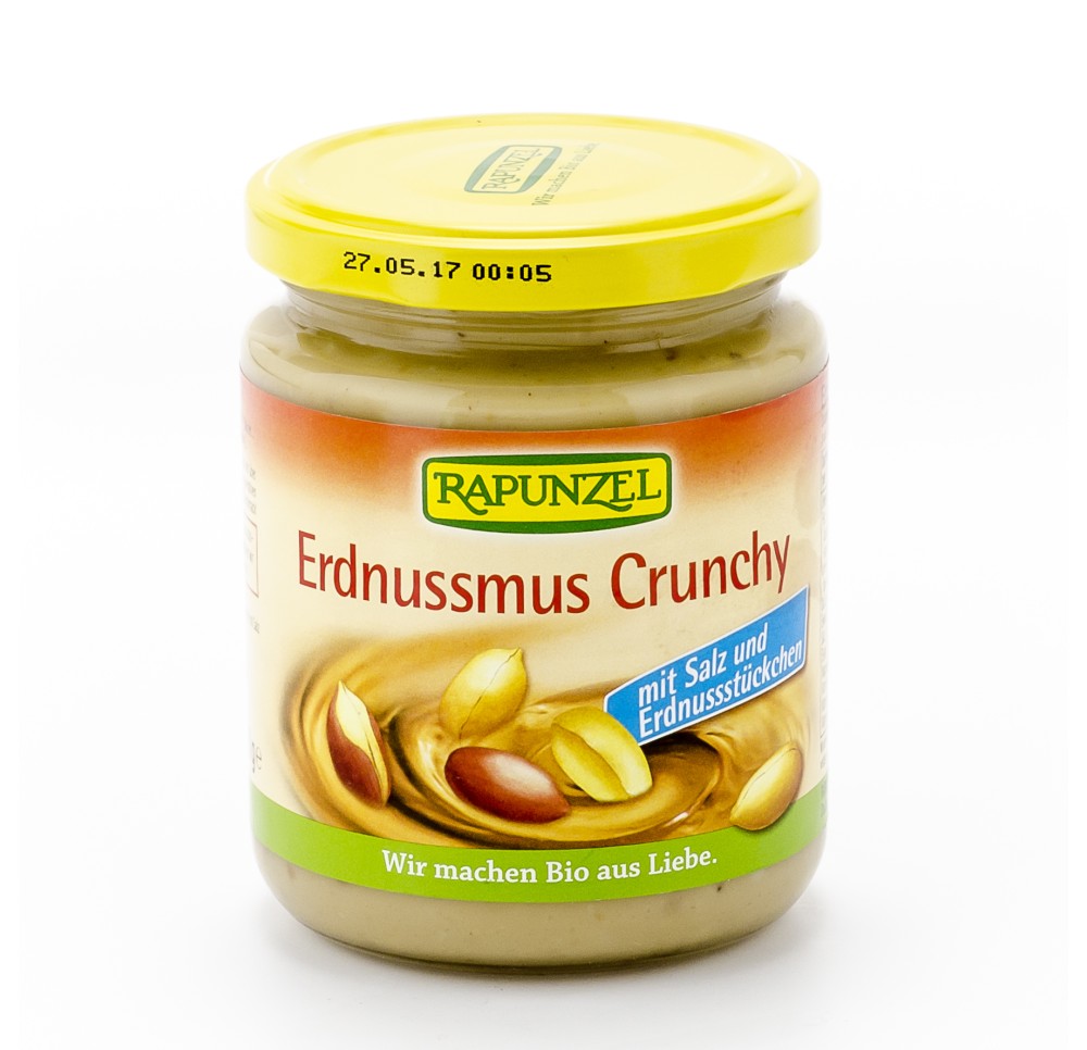 RAPUNZEL purée de cacahuètes grosse 250 g RAPUNZEL purée de cacahuètes grosse 250 g