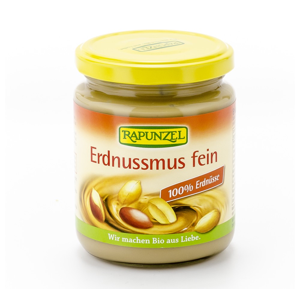 RAPUNZEL purée de cacahuètes fine 250 g RAPUNZEL purée de cacahuètes fine 250 g