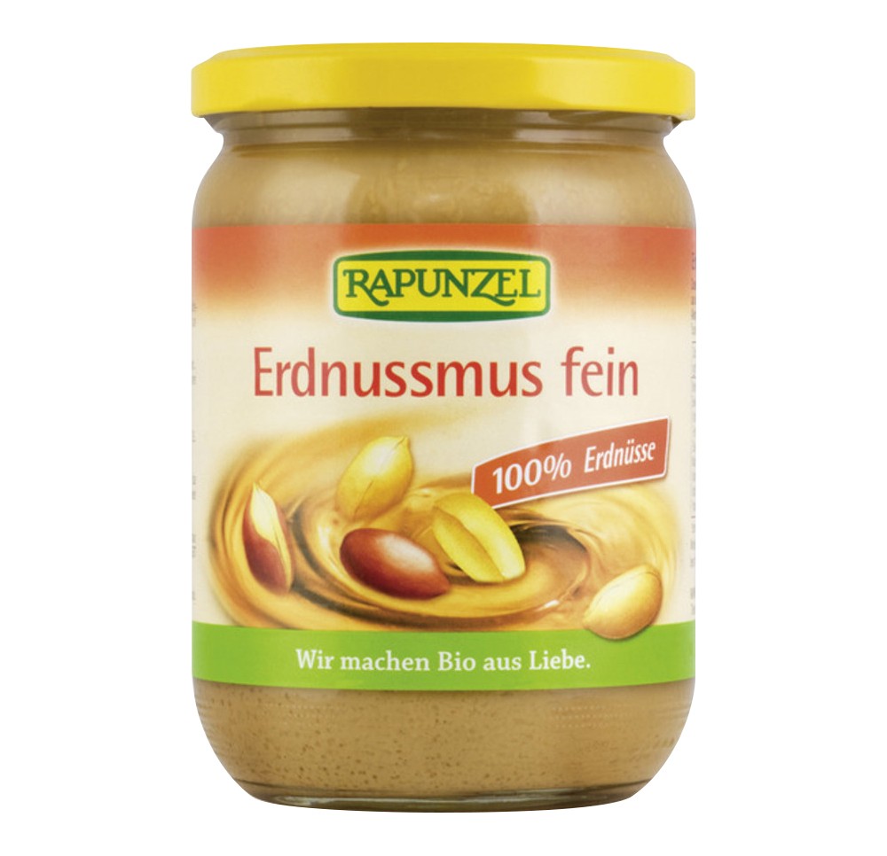 RAPUNZEL purée de cacahuètes fine 500 g