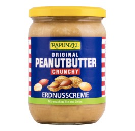 RAPUNZEL beurre de cacahuete crunchy 500 g