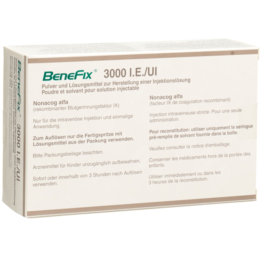 BENEFIX subst sèche 3000 UI c solv flac 5 ml