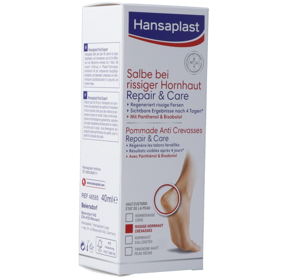 HANSAPLAST crème Repair&Care 40 ml