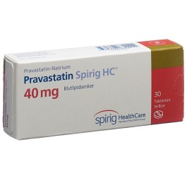 PRAVASTATINE Spirig HC cpr 40 mg 30 pce