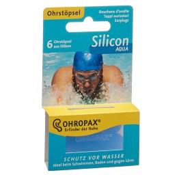 OHROPAX Silicon Aqua sourdines 6 pce
