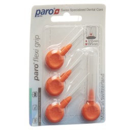 PARO Flexi Grip 1.9/5mm x-fin orange conique 4 pce