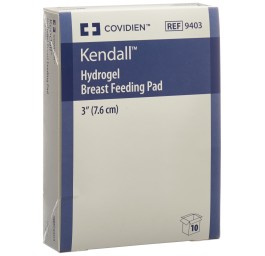 KENDALL Hydrogel Breast Feeding Pad 5 x 2 pce