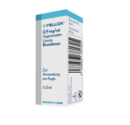 YELLOX gtt opht 0.9 mg/ml fl 5 ml
