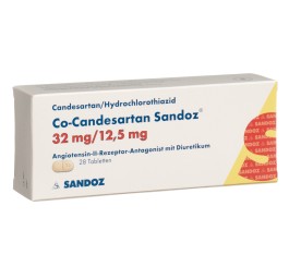 CO-CANDESARTAN Sandoz cpr 32/12.5 mg 28 pce