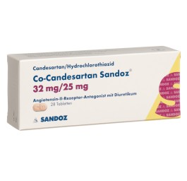 CO-CANDESARTAN Sandoz cpr 32/25 mg 28 pce