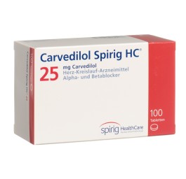 CARVEDILOL Spirig HC cpr 25 mg 100 pce