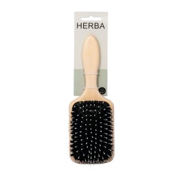 HERBA brosse pour cheveux longues bois hêtre