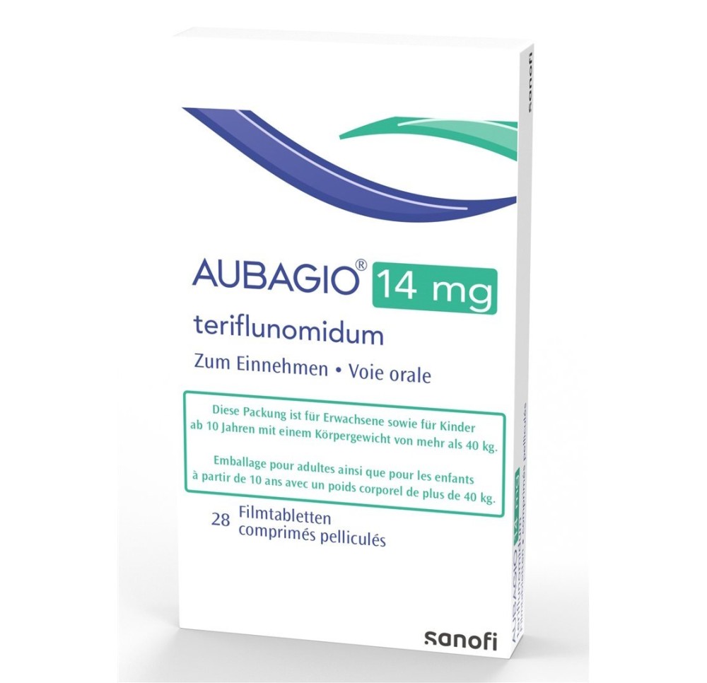 AUBAGIO cpr pell 14 mg 28 pce AUBAGIO cpr pell 14 mg 28 pce