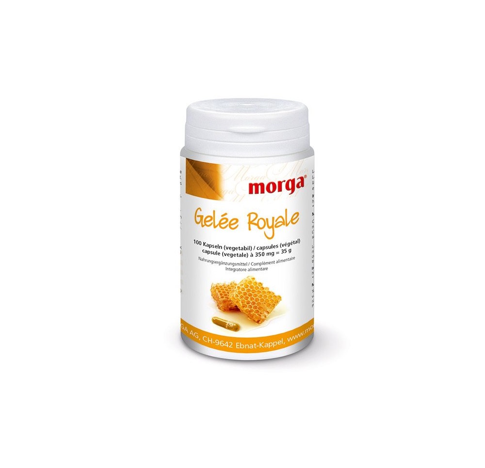 MORGA gelée royale capsules végétales 100 pce MORGA gelée royale capsules végétales 100 pce